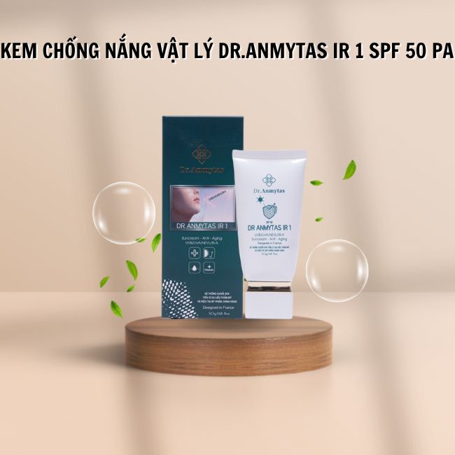 kcn vat ly Dr.Anmytas IR 1 SPF 50 PA